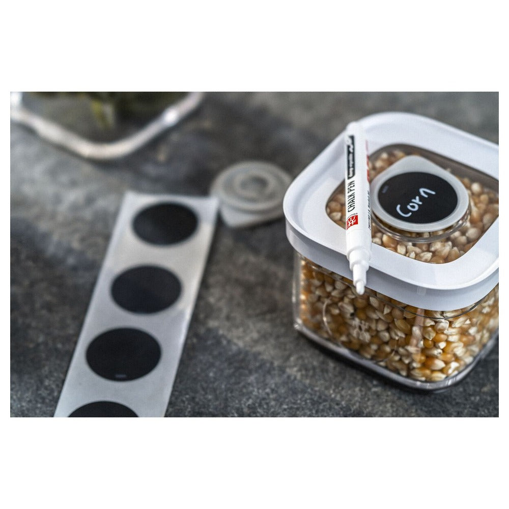 Zwilling Fresh & Save Cube Etichette Rotonde Con Pennarello - Set 11 Pz