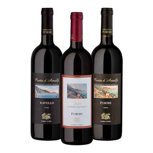 I Grandi Rossi Costa D Amalfi Doc 2019 2022 Cantine Marisa Cuomo Set 3 Bottiglie
