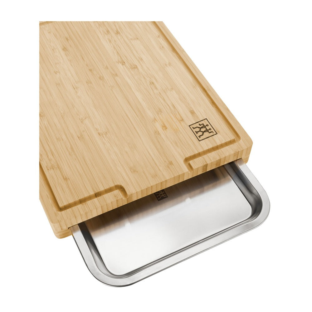 39 cm - Zwilling BBQ+ Tagliere Con Vassoio In Acciaio Inox