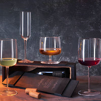 50 Cl Bormioli Luigi Vinalia Calice Snifter In Vetro Set 6 Pezzi