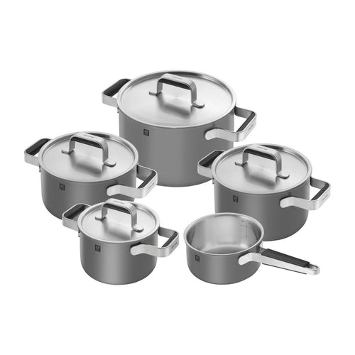 Zwilling Pure Set Pentole e Padelle In Acciaio Inox 18/10