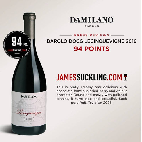 Le Cinquevigne Barolo Docg 2016 Damilano Azienda Agricola