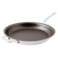 Paderno Series 12200 Padella Bassa Antiaderente In Acciaio Inox 5-Ply