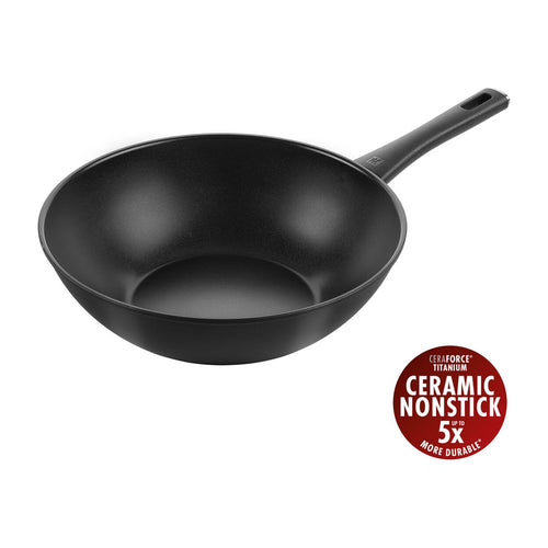 30 cm - Zwilling Madura Wok Antiaderente In Alluminio