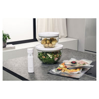Zwilling Fresh & Save Kit Sottovuoto Con Contenitori In Vetro e Pompetta Per Sottovuoto - Set 9 Pz