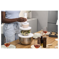 Zwilling Fresh & Save Kit Sottovuoto Con Contenitori In Acciaio e Pompetta Per Sottovuoto - Set 9 Pz