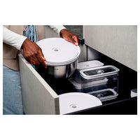 Zwilling Fresh & Save Kit Sottovuoto Con Contenitori In Acciaio e Pompetta Per Sottovuoto - Set 9 Pz