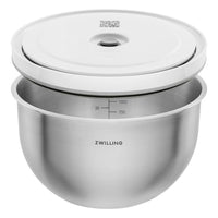 Zwilling Fresh & Save Set Ciotole Con Coperchi per Sottovuoto In Acciaio Inox - Set 6 Pz
