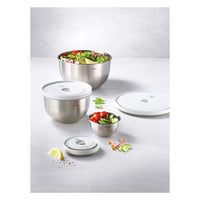 Zwilling Fresh & Save Set Ciotole Con Coperchi per Sottovuoto In Acciaio Inox - Set 6 Pz