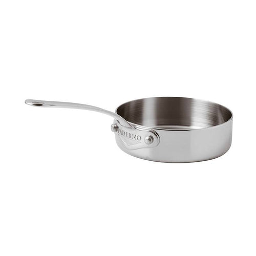 12 cm - Paderno Series 12200 Miniature Padella Sauté In Acciaio Inox