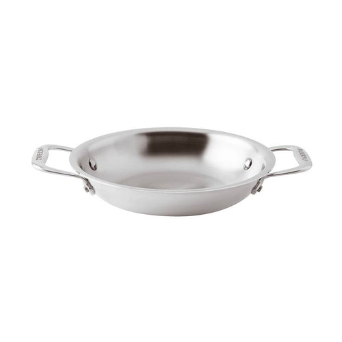 16 cm - Paderno Series 12200 Miniature Padella Gratin In Acciaio Inox