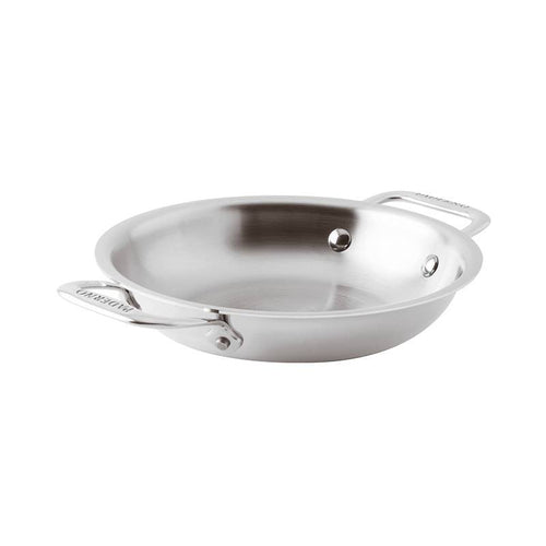 16 cm - Paderno Series 12200 Miniature Padella Gratin In Acciaio Inox