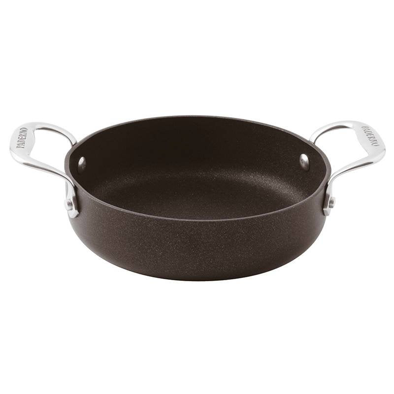 16 cm - Paderno Series 16140 Casseruola Bassa Antiaderente In Alluminio