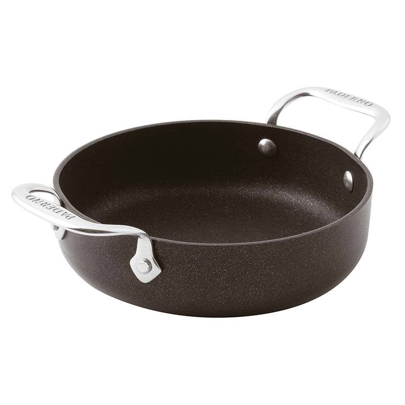 16 cm - Paderno Series 16140 Casseruola Bassa Antiaderente In Alluminio