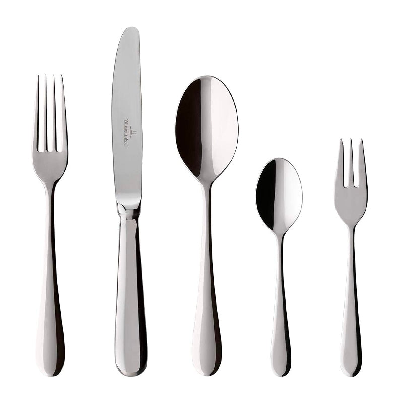 Villeroy And Boch Oscar Servizio Posate In Acciaio Inox Set 30 Pz