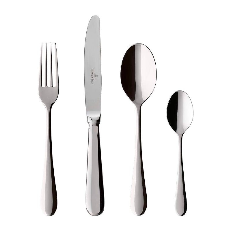 Villeroy And Boch Oscar Servizio Posate In Acciaio Inox Set 24 Pz