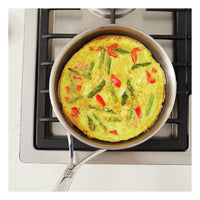 Zwilling Peak Padella Bassa Antiaderente In Acciaio Inox Con Rivestimento Ceraforce Hycoat