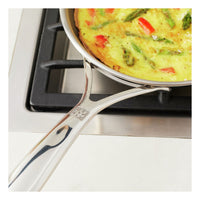 Zwilling Peak Padella Bassa Antiaderente In Acciaio Inox Con Rivestimento Ceraforce Hycoat