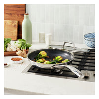 Zwilling Peak Padella Bassa Antiaderente In Acciaio Inox Con Rivestimento Ceraforce Hycoat