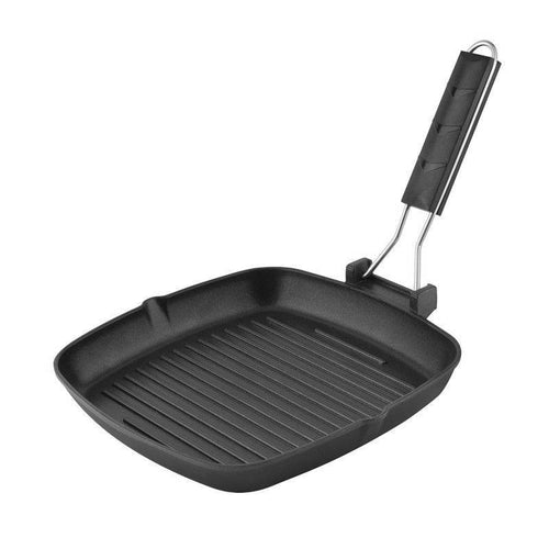 26 Cm Ilsa Lightgrill Bistecchiera Quadrata In Alluminio