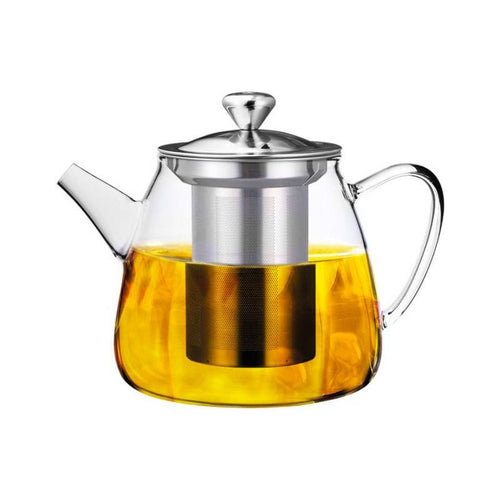 Ilsa Teiera In Vetro Borosilicato Con Filtro In Acciaio Inox