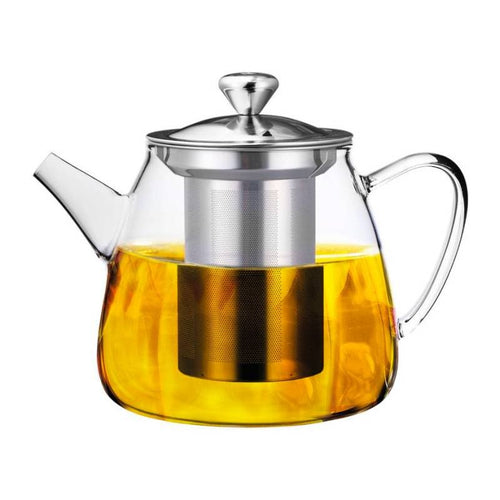 Ilsa Teiera In Vetro Borosilicato Con Filtro In Acciaio Inox