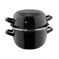 Ilsa Cocotte Per Molluschi In Porcellana Con Coperchio In Ferro