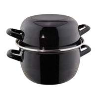 Ilsa Cocotte Per Molluschi In Porcellana Con Coperchio In Ferro