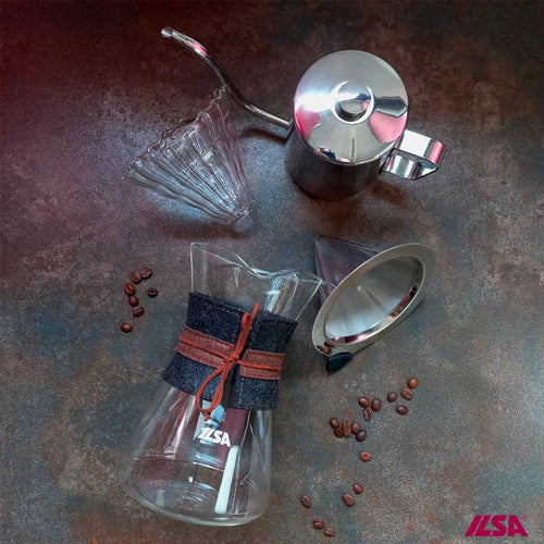 12 Cm Ilsa Goccilatore Coffe Brewing In Vetro Borosilicato