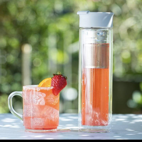 35 Cl Ilsa Bottiglia Termica In Vetro Borosilicato Con Infusore In Acciaio Inox