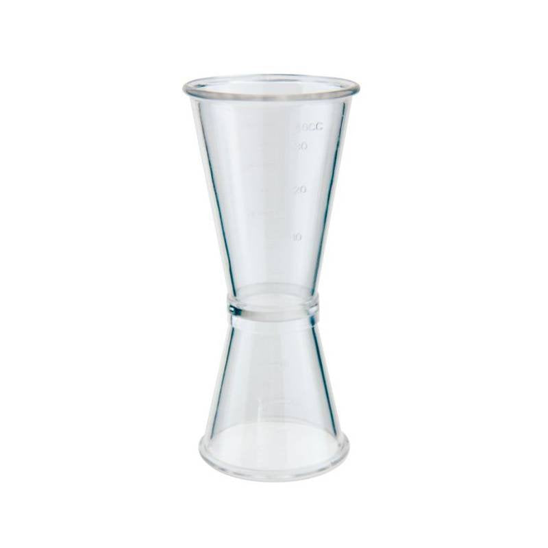 2 4 Cl Ilsa Crystal Jigger Doppio In Policarbonato