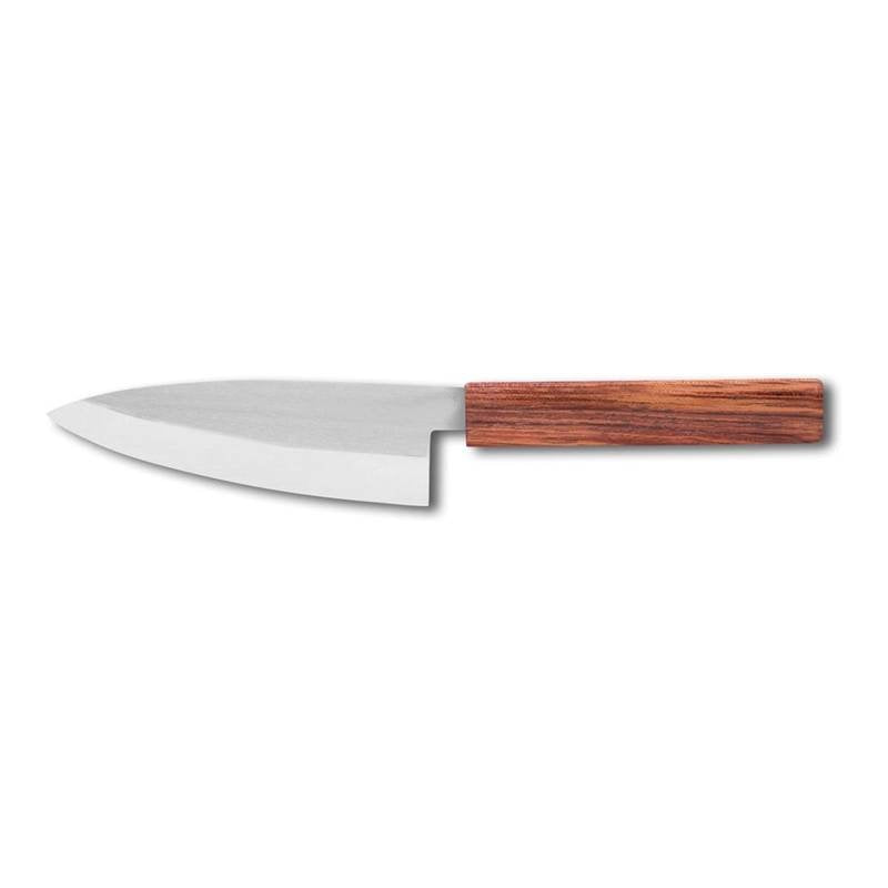 15 Cm Ilsa Asia Coltello Deba In Acciaio Inox Legno