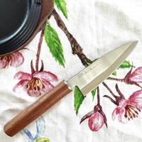 15 Cm Ilsa Asia Coltello Deba In Acciaio Inox Legno