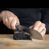 16 Cm Ilsa Asia Coltello Santoku In Acciaio Inox Legno