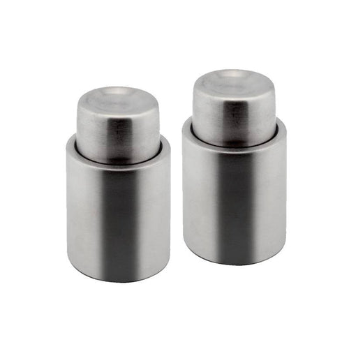 Ilsa Mixage Tappo Sottovuoto Salva Vino In Acciaio Inox Set 2 Pz