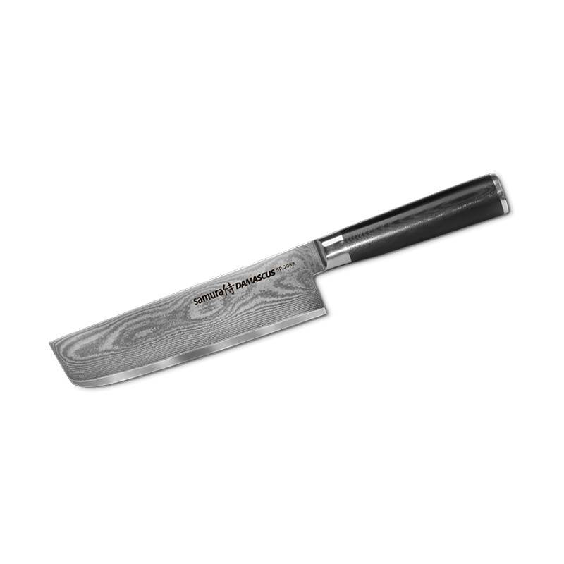 16 7 Cm Samura Damascus Coltello Nakiri In Acciaio Di Damasco