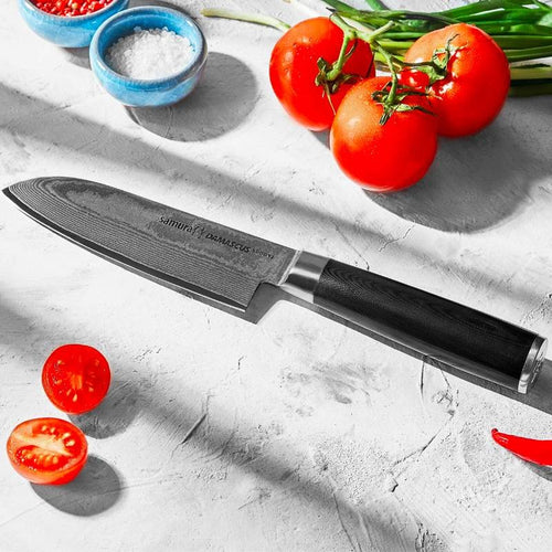 Samura Damascus Coltello Santoku In Acciaio Di Damasco