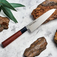 17 Cm Samura Okinawa Coltello Gyuto In Acciaio Inox