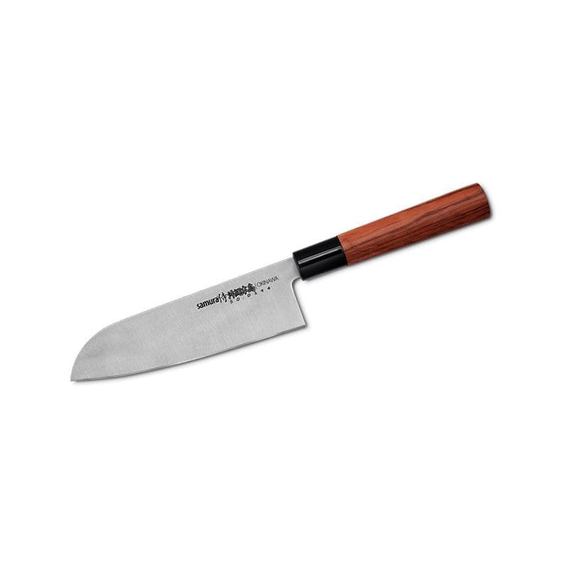 17 5 Cm Samura Okinawa Coltello Santoku In Acciaio Inox