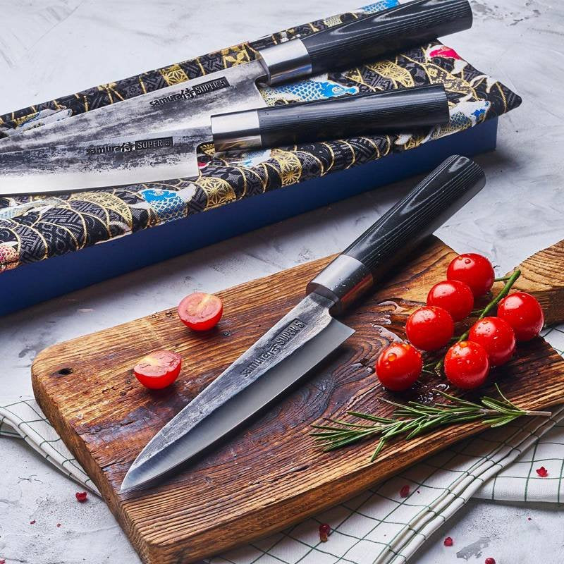 16 2 Cm Samura Super 5 Coltello Cucina In Acciaio Inox