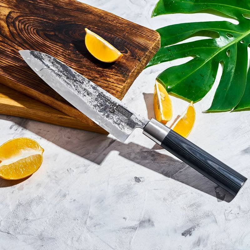 18 2 Cm Samura Super 5 Coltello Santoku In Acciaio Inox