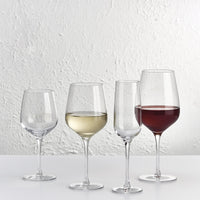 53 Cl Nude Refine Calice Vino Rosso In Vetro Set 6 Pezzi