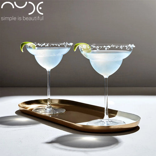 40 Cl Nude Vintage Bicchiere Margarita In Vetro Set 6 Pezzi