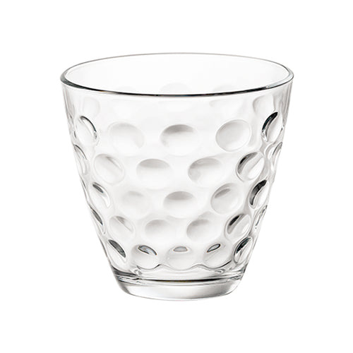 25 Cl Bormioli Rocco Dots Bicchiere Acqua In Vetro Set 6 Pz