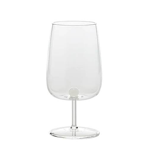 38 Cl Zafferano Bilia Calice Vino Multiuso Bilia Colorata In Vetro Borosilicato Set 6 Pezzi