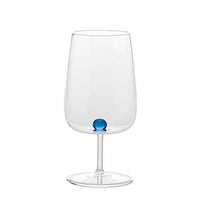 38 Cl Zafferano Bilia Calice Vino Multiuso Bilia Colorata In Vetro Borosilicato Set 6 Pezzi