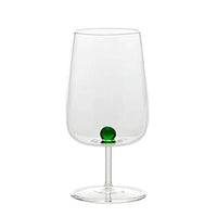 38 Cl Zafferano Bilia Calice Vino Multiuso Bilia Colorata In Vetro Borosilicato Set 6 Pezzi
