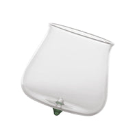40 Cl Zafferano Pirolo Bicchiere Acqua Punta In Vetro Borosilicato Set 6 Pezzi