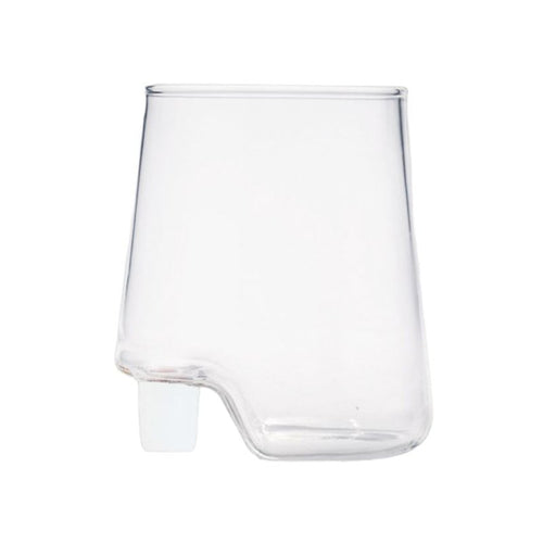 42 Cl Zafferano Gamba De Vero Bicchiere Acqua Tacco Colorato In Vetro Borosilicato Set 6 Pezzi