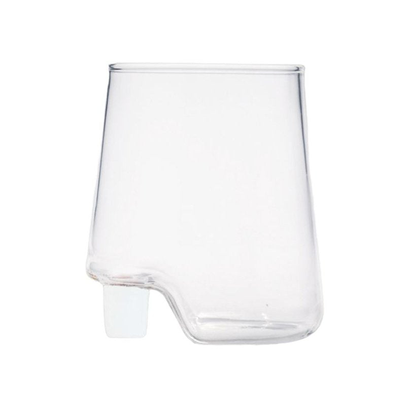42 Cl Zafferano Gamba De Vero Bicchiere Acqua Tacco Colorato In Vetro Borosilicato Set 6 Pezzi